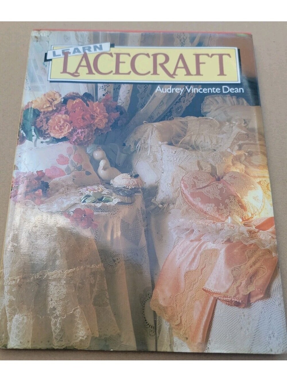 Learn Lacecraft Audrey Vincente Dean HC Craft Sewing Embroidery Lace Book
